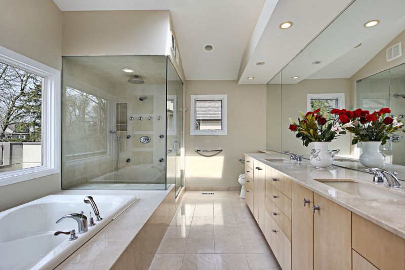 Luxurious Shower Environment